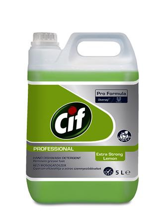 CIF Mosogatószer, 5 l, CIF "Dishwash Extra Strong", citrom