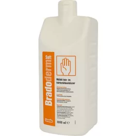   BRADO Kézfertőtlenítőszer, műtéti, 1 l, BRADODERM "Soft"