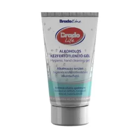 BRADO Kézfertőtlenítő gél, tubusos, 50 ml, BRADOLIFE