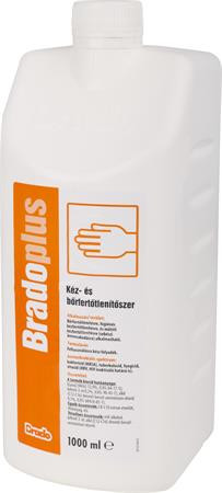 BRADO Kéz- és bőrfertőtlenítőszer, 1 l, BRADOPLUS