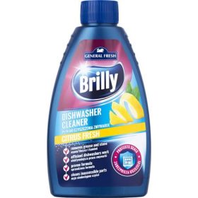   . Mosogatógép tisztító, 250 ml, "Brilly", citrus fresh