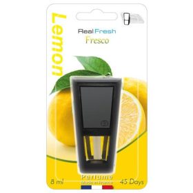   . Autóillatosító készülék, 8 ml, "Real Fresh", citrom