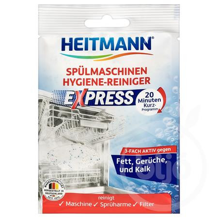 HEITMANN Mosogatógép tisztító por, 30 g, HEITMANN "Express"