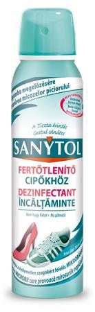 SANYTOL Fertőtlenítő spray, 150 ml, SANYTOL, cipőkhöz