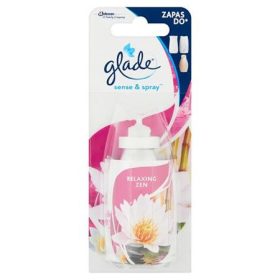   GLADE Illatosító készülék utántöltő, 18 ml, GLADE by brise "Sense&Spray, Relaxing zen