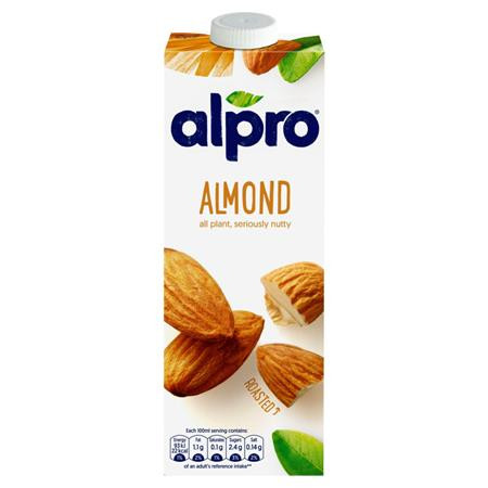 ALPRO Növényi ital, dobozos, 1l, ALPRO, mandula