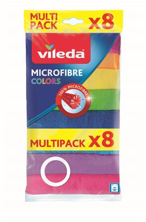 VILEDA Törlőkendő, mikroszállal, VILEDA "Colors"