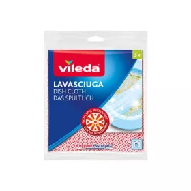 VILEDA Mosogatókendő, 50% mikroszállal, 3 db, VILEDA