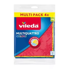   VILEDA Törlőkendő, mikoszálas, 4 db, VILEDA "Multi Quattro"