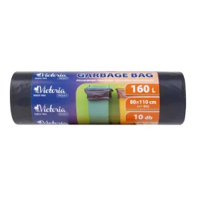   VICTORIA FACILITY Szemeteszsák, 160 l, 10 db, 80x110 cm, VICTORIA FACILITY