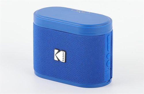 KODAK Hangszóró, hordozható, 5W, bővíthető, KODAK "Soundbrix", kék