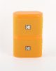 KODAK Hangszóró, hordozható, 5W, 2 db, KODAK "Soundbrix", narancssárga