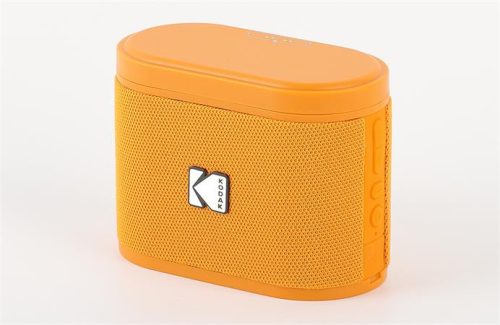 KODAK Hangszóró, hordozható, 5W, bővíthető, KODAK "Soundbrix", narancssárga