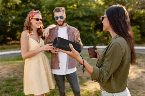 KODAK Hangszóró, hordozható, 16W, Bluetooth 5.0, KODAK PWS-2252