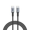 VERBATIM USB kábel, USB-C - USB-C, 1,2 m, 60W, VERBATIM, fekete