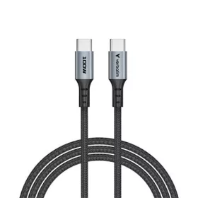   VERBATIM USB kábel, USB-C - USB-C, 1,2 m, 100W, VERBATIM, fekete
