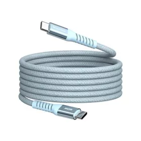   VERBATIM USB kábel, USB-C - USB-C, 1,2 m, 60W, mágneses, VERBATIM, kék