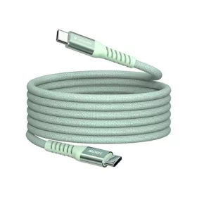   VERBATIM USB kábel, USB-C - USB-C, 1,2 m, 100W, mágneses, VERBATIM, zöld