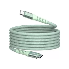   VERBATIM USB kábel, USB-C - USB-C, 1,2 m, 60W, mágneses, VERBATIM, zöld