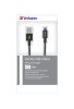 VERBATIM USB kábel, USB - micro USB, 1 m, VERBATIM, fekete