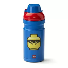   LEGO Kulacs, 390 ml, LEGO "Classic", kék-piros-mintás