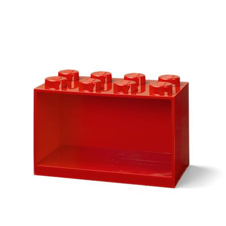 LEGO Polc, LEGO "Brick 2x4", piros