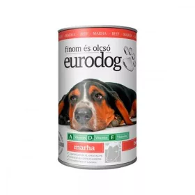 . Kutyaeledel, konzerv, 1240 g "Eurodog", marhás