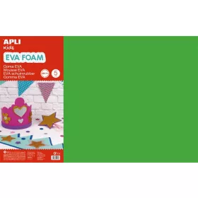   APLI Moosgumi, 400x600 mm, APLI Kids "Eva Sheets", zöld