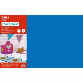   APLI Moosgumi, 400x600 mm, APLI Kids "Eva Sheets", kék
