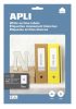 APLI Etikett, univerzális, 190x61 mm, APLI, 40 etikett/csomag