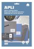 APLI Etikett, univerzális, 105x74 mm, APLI, 80 etikett/csomag