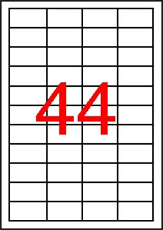 APLI Etikett, univerzális, 48,5x25,4 mm, APLI, 440 etikett/csomag