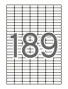 APLI Etikett, univerzális, kerekített sarkú, 25,4x10 mm, APLI, 1890 etikett/csomag