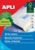 APLI Etikett, univerzális, 105x29 mm, APLI, 2000 etikett/csomag