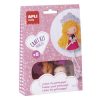 APLI Bábukészítő készlet, APLI Kids "Craft Kit", hercegnő