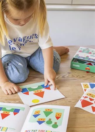 APLI Geometriai matricás készlet, APLI Kids "Geometric", falvak