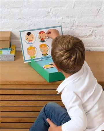 APLI Mágneses készségfejlesztő készlet, 30 db, APLI Kids "Magnets", érzelmek
