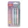 APLI Mini zseléstoll, 0,5 mm, nyomógombos, APLI "Pocket Gel", vegyes pasztell színek