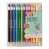 APLI Színes töltőceruza készlet, APLI "Color Click", 12 különböző szín