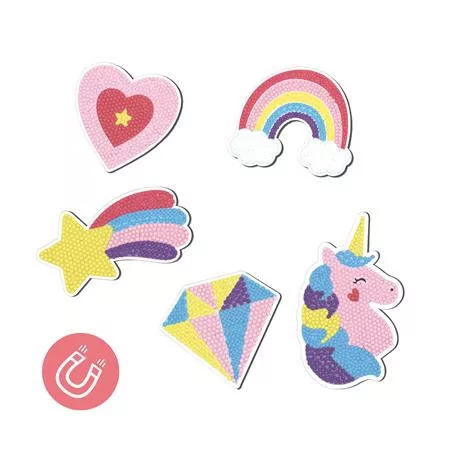 APLI Gyémántmozaik mágnes készlet, APLI Kids "Craft Kit"