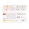 APLI Filctoll készlet, 2,5 mm, kimosható, nyomda, APLI Kids "Stamps", 14 különböző szín és minta