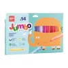 APLI Filctoll készlet, 9,6 mm, kimosható, vastag, APLI Kids "Jumbo", 14 különböző szín