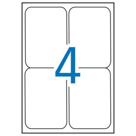   APLI Etikett, univerzális, 99,1x139 mm, kerekített sarkú, APLI, 400 etikett/csomag