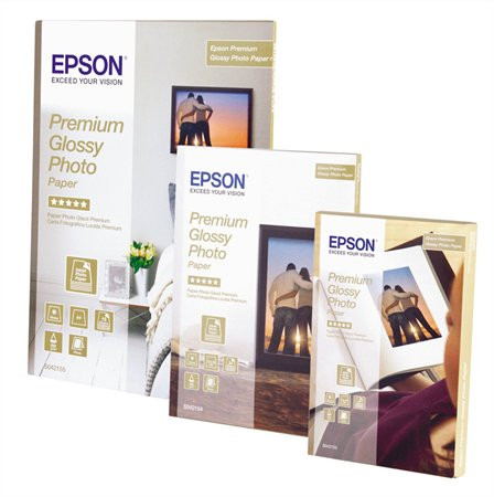 EPSON S042155 Fotópapír, tintasugaras, A4, 255 g, fényes, EPSON