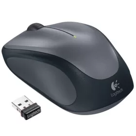   LOGITECH Egér, vezeték nélküli, optikai, USB, LOGITECH "M235", szürke