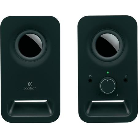 LOGITECH Hangszóró, 2.0, 3W (RMS), LOGITECH "Z150", fekete