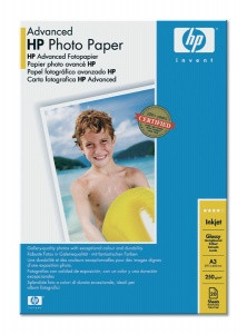 HP Q8697A Fotópapír, tintasugaras, A3, 250 g, fényes, HP