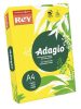 REY Másolópapír, színes, A4, 160 g, REY "Adagio", intenzív sárga