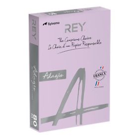   REY Másolópapír, színes, A4, 80 g, REY "Adagio", intenzív lila