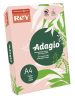 REY Másolópapír, színes, A4, 80 g, REY "Adagio", pasztell rózsaszín